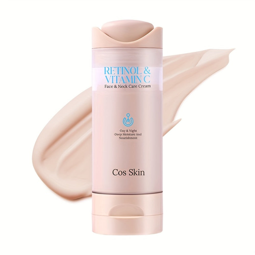 Face Cream Retinol and Vitamin C Formula with Lightweight, Fast-Absorbing Finish for Morning or Night Use — image 3