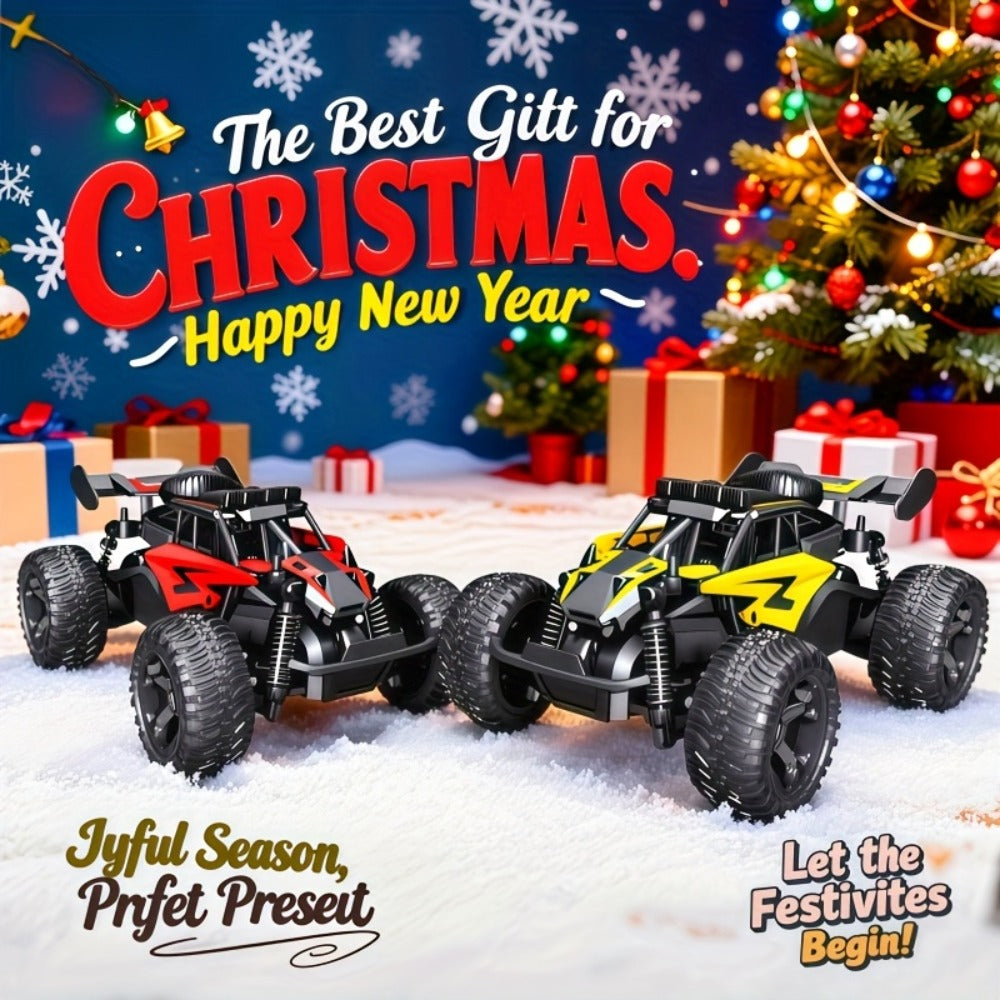 RC Off-Road Car with LED Lights for Kids Ages 6+, High Speed Remote Control Buggy Light-Up RC Truck for Boys & Girls — image 