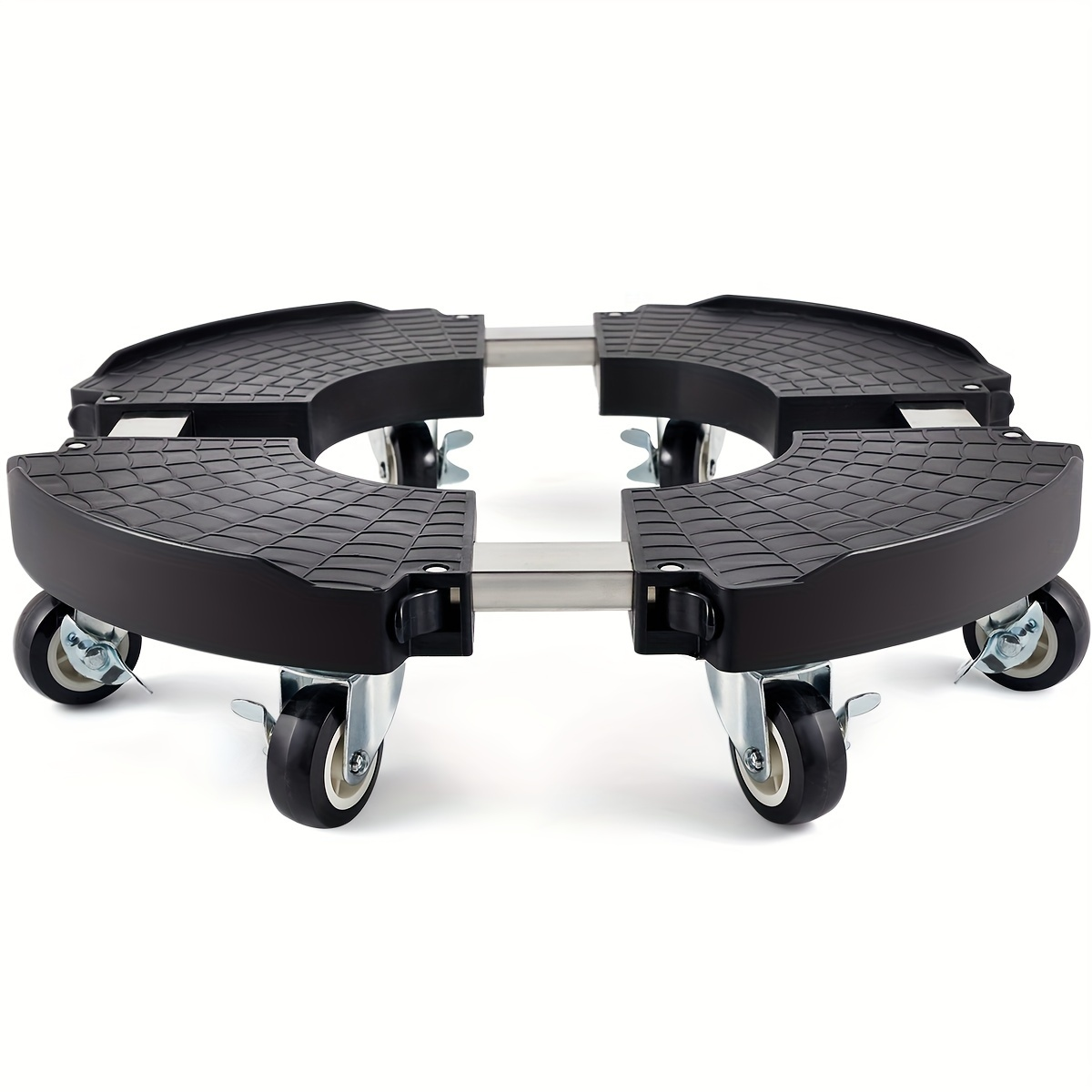 Plant Caddy with Wheels | 330 Lbs Heavy Duty, 8 Lockable Casters, Fits 8"-22" Pots — image 1