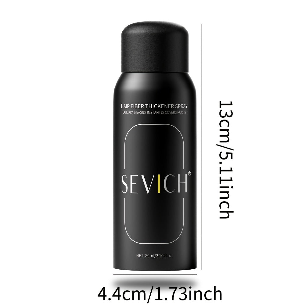 Root Cover Up Spray 80ml Instant Gray Hair Concealer with Plant-Based Fibers, Transfer-Resistant No-Mark Formula — image 6
