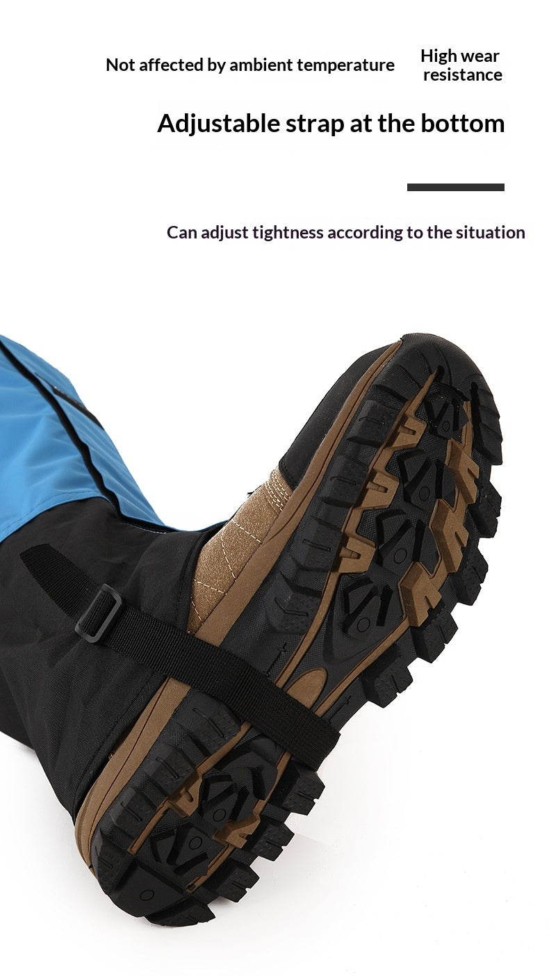 Outdoor Desert Mountaineering Leggings And Sandproof Footmuffs