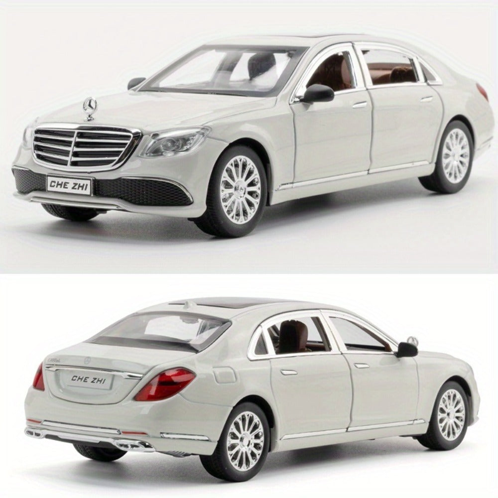 Mercedes-Benz E300 Diecast Car Model 1:24 Scale Zinc Alloy Static Replica, Openable Doors, Highly Detailed Collectible — imag