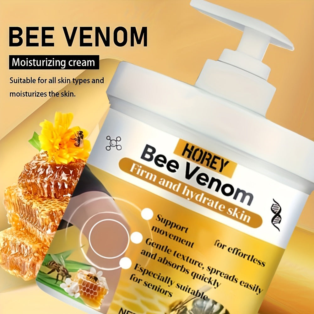 Body Cream HOIREY Bee Venom 100g Pump Jar with Label for External Knee Arm Leg and Shoulder Application — image 3