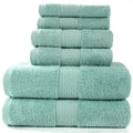 Premium Cotton Towel Set - 3 or 6 Piece Absorbent Bath Towels