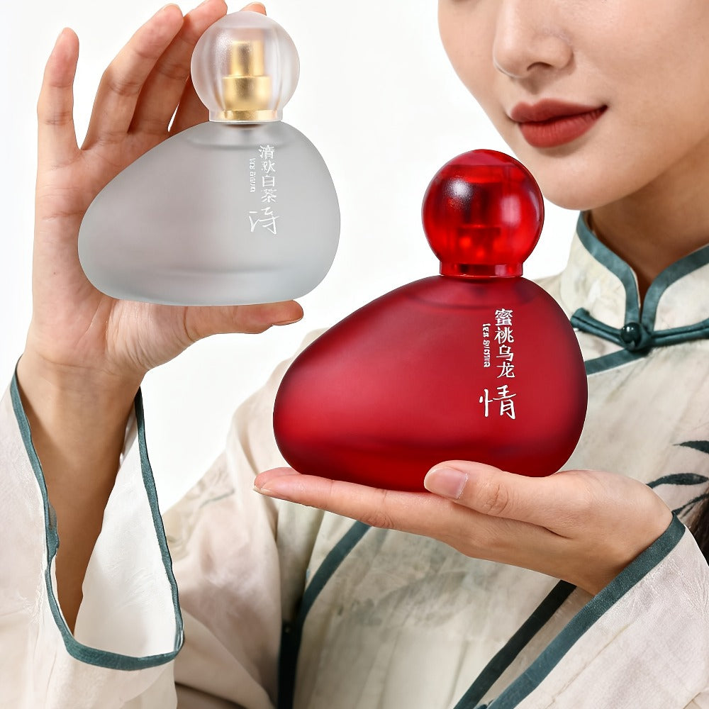 Eau de Toilette Four-Color Fragrance Bottle Selection for Women in Red, Orange, White and Green Styles — image 17