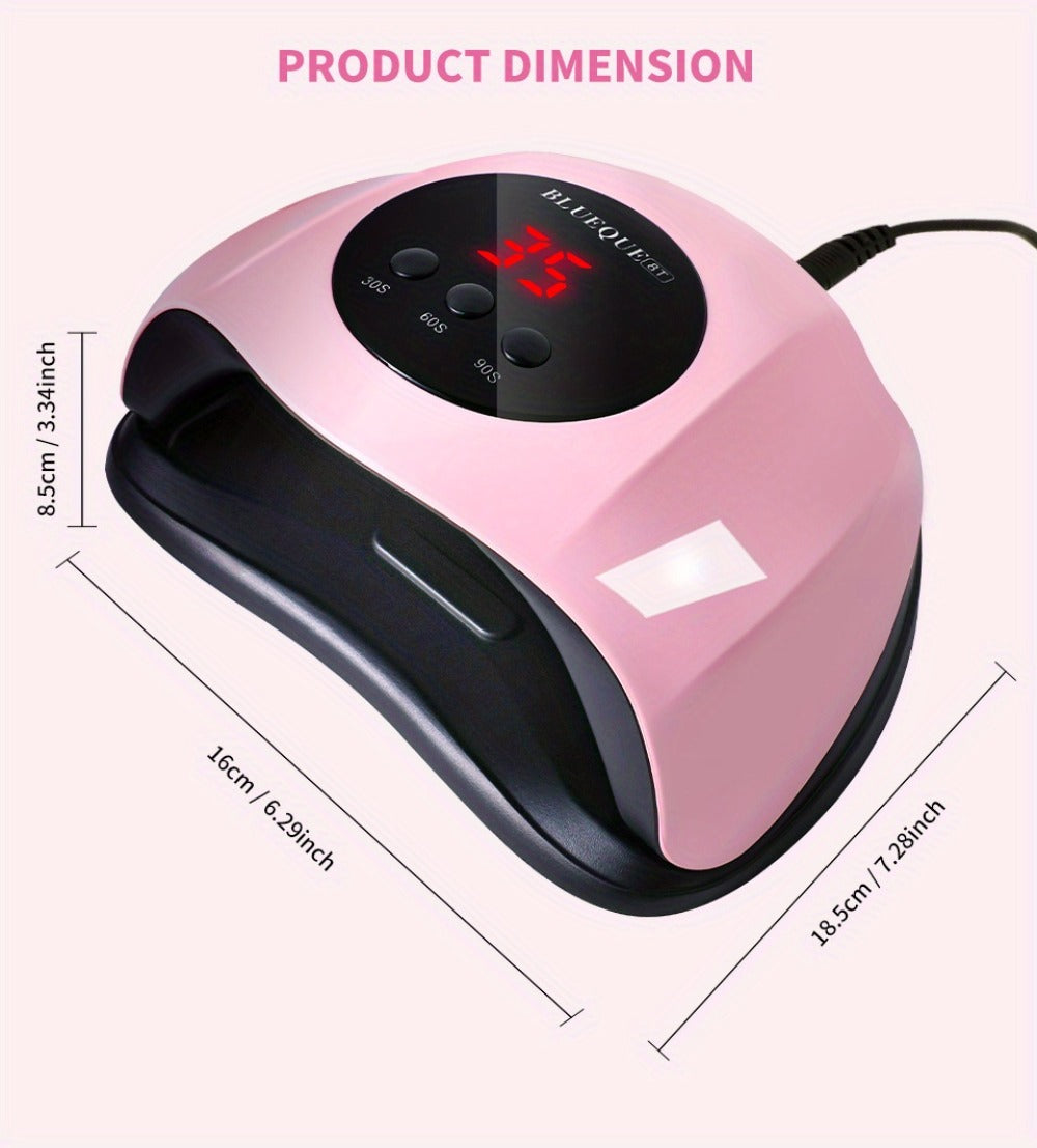 8T UV LED Nail Lamp with 24 Light Beads, Infrared Hand Sensor, 30/60/90s Timers and Two USB Styles — image 17