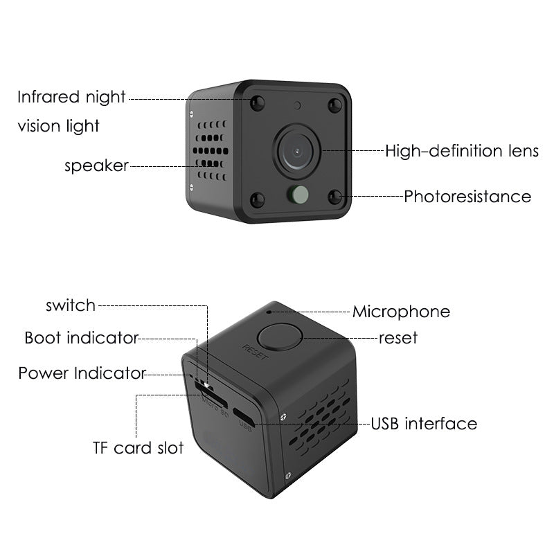 TuyaSmart WiFi Battery Camera Mini IP Security Camera