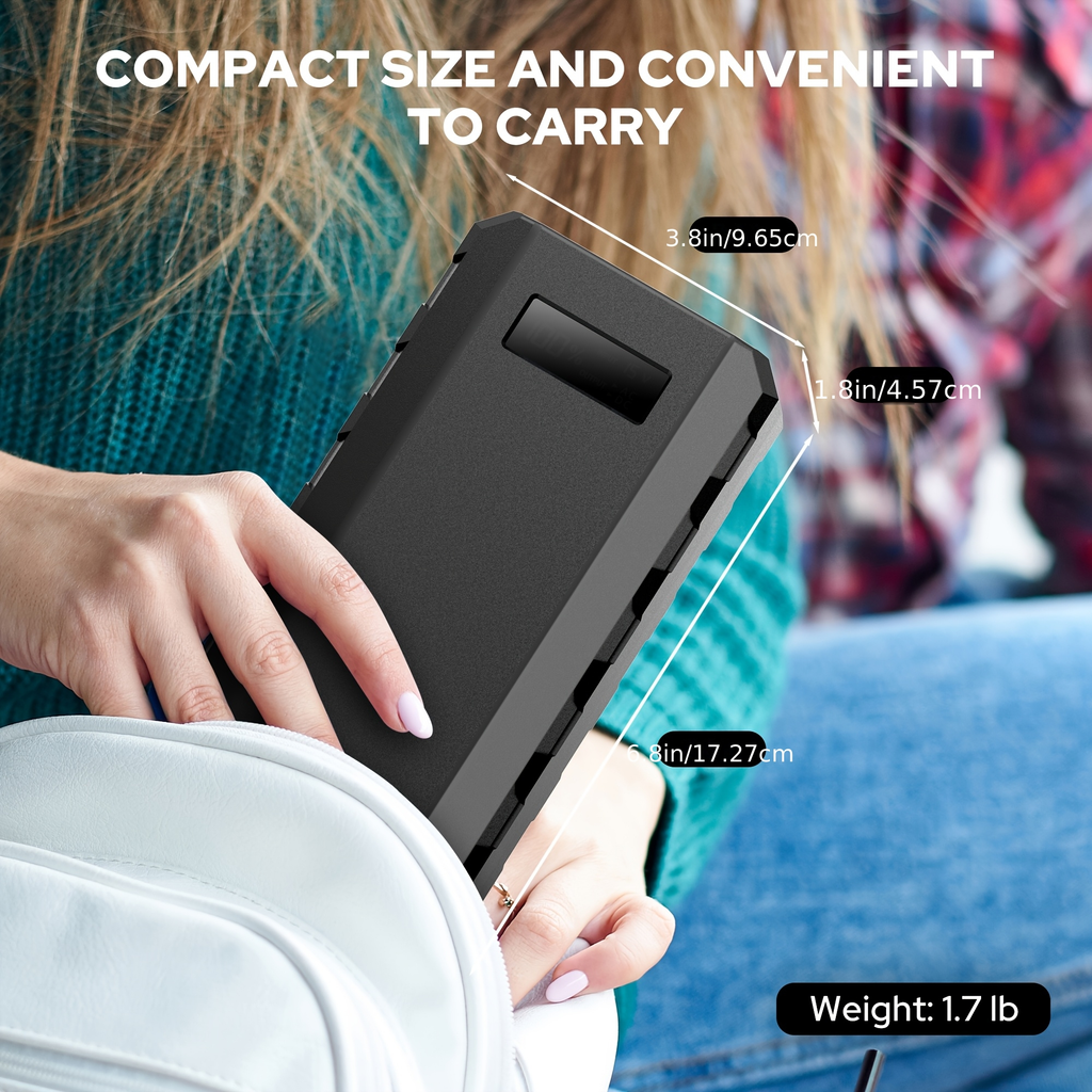 Portable Power Station 88.8Wh 65W Compact Unit with AC Outlet, QC3.0 USB, DC and Carry Handle — image 7