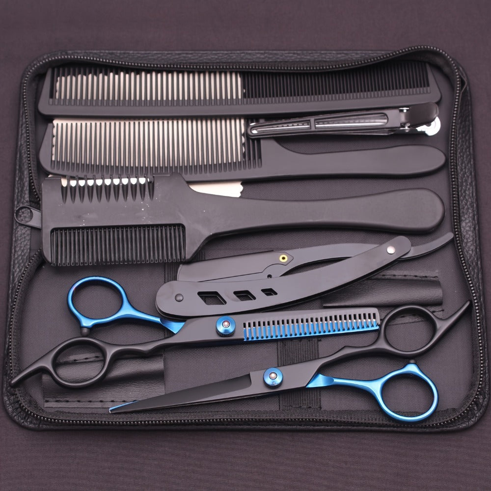Professional Hair Cutting Scissors & Thinning Shears Set 6.0 Inch – 4CR Stainless Steel 62HRC, 20-30% Thinning Rate — image 5