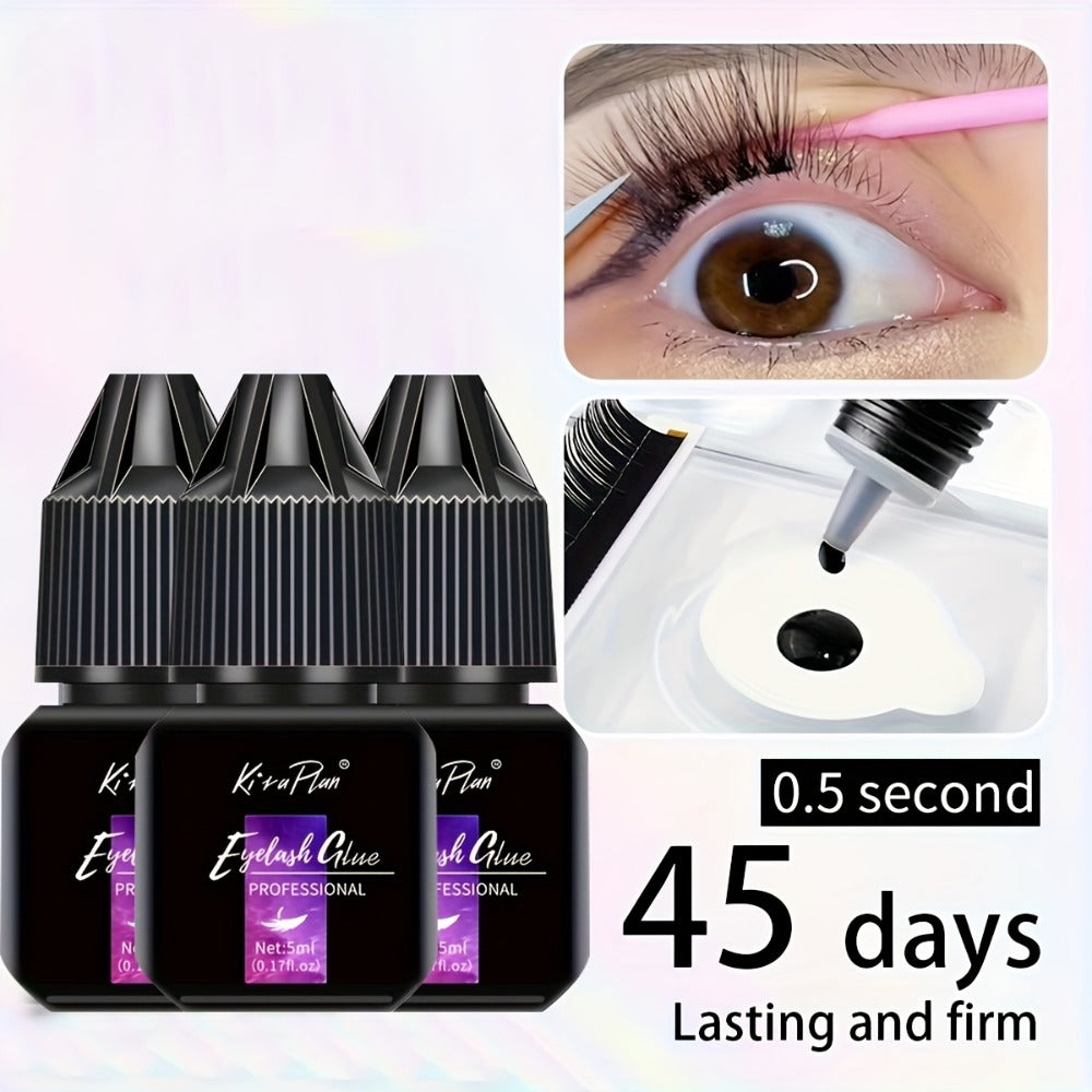 Lash Glue Set, Eyelash Extension Adhesive 6-7 Weeks Retention, Quick Dry DIY Lash Bond for Individual & — image 7