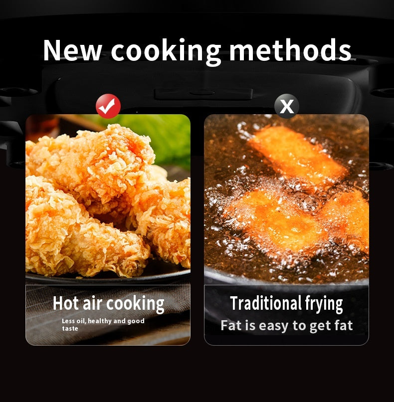 Home Visual Touch Screen Large Capacity Air Fryer