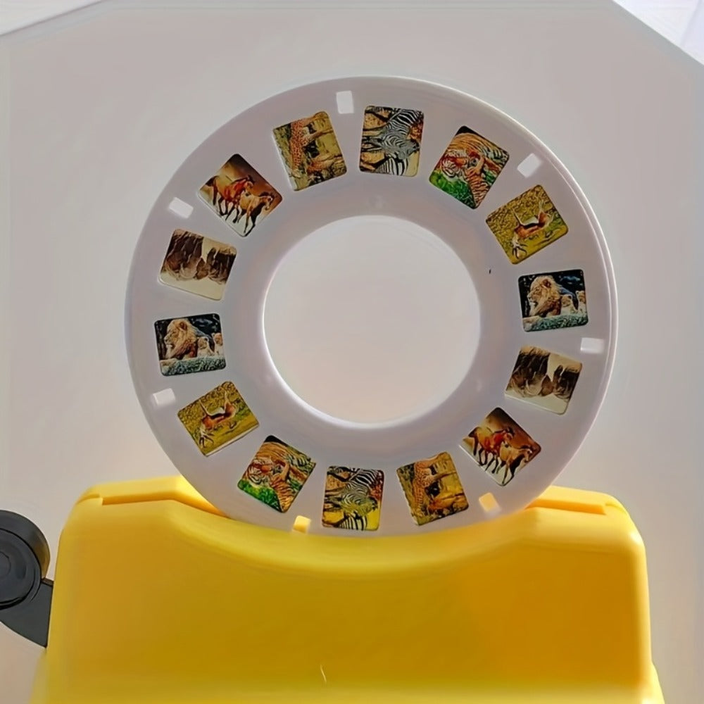3D Slide Viewer Toy for Kids Ages 3+, Screen-Free Sideshow Projector with Space Ocean Animals Dinosaurs Slides — image 13