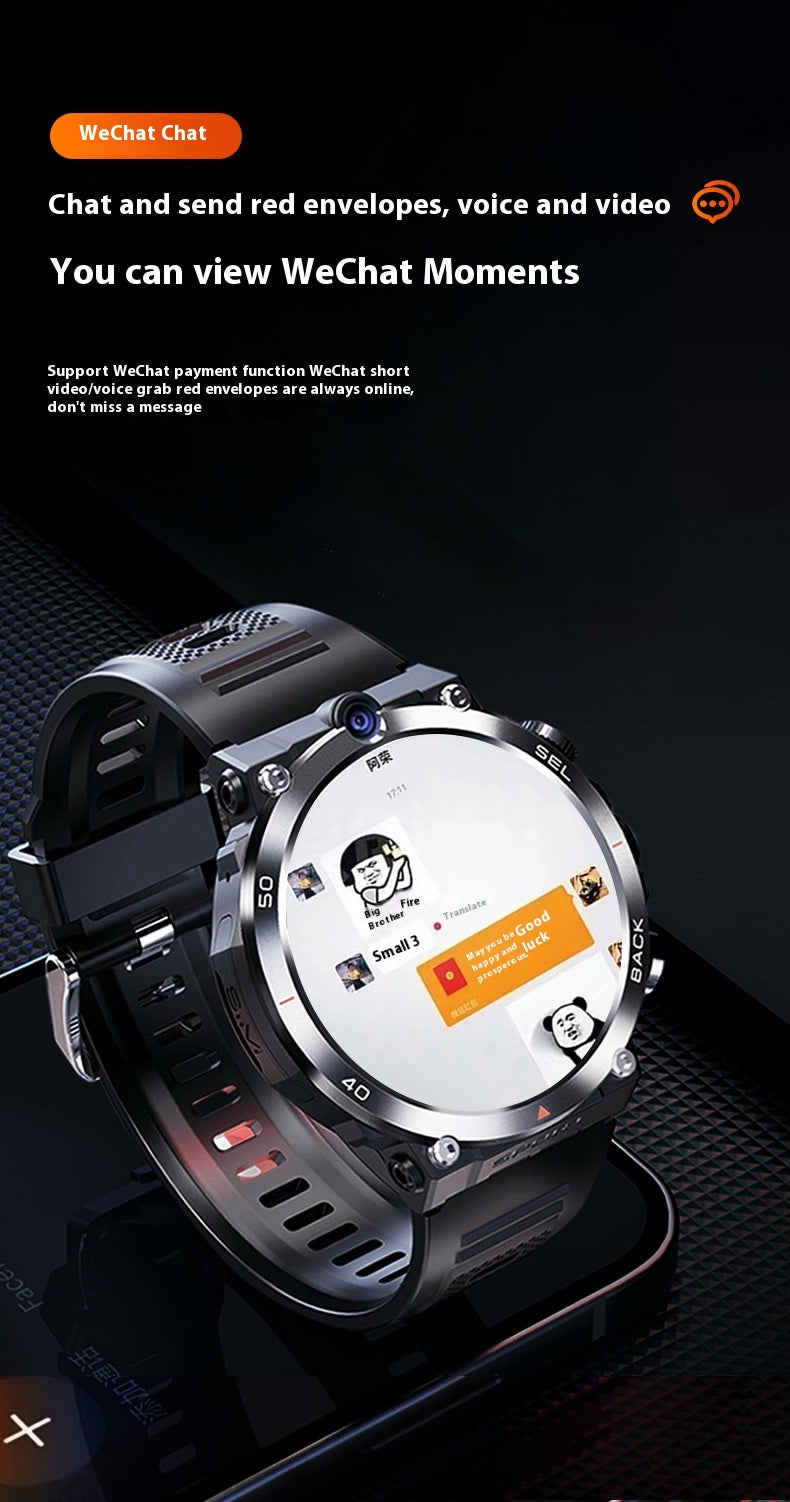 H10 Multi-function Dual Camera Sports Smart Phone Watch