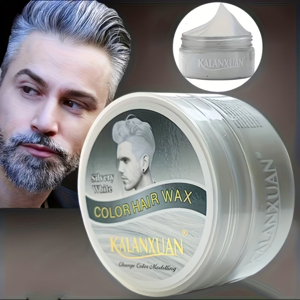 Temporary Hair Color Wax Disposable DIY Styling Cream Y2K Aesthetic for Parties Festivals Halloween Cosplay 9 Colors Blue Pur
