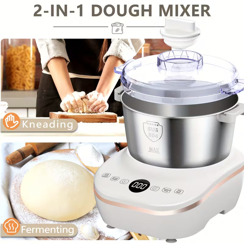 5.2-Quart Electric Dough Maker with Ferment Function