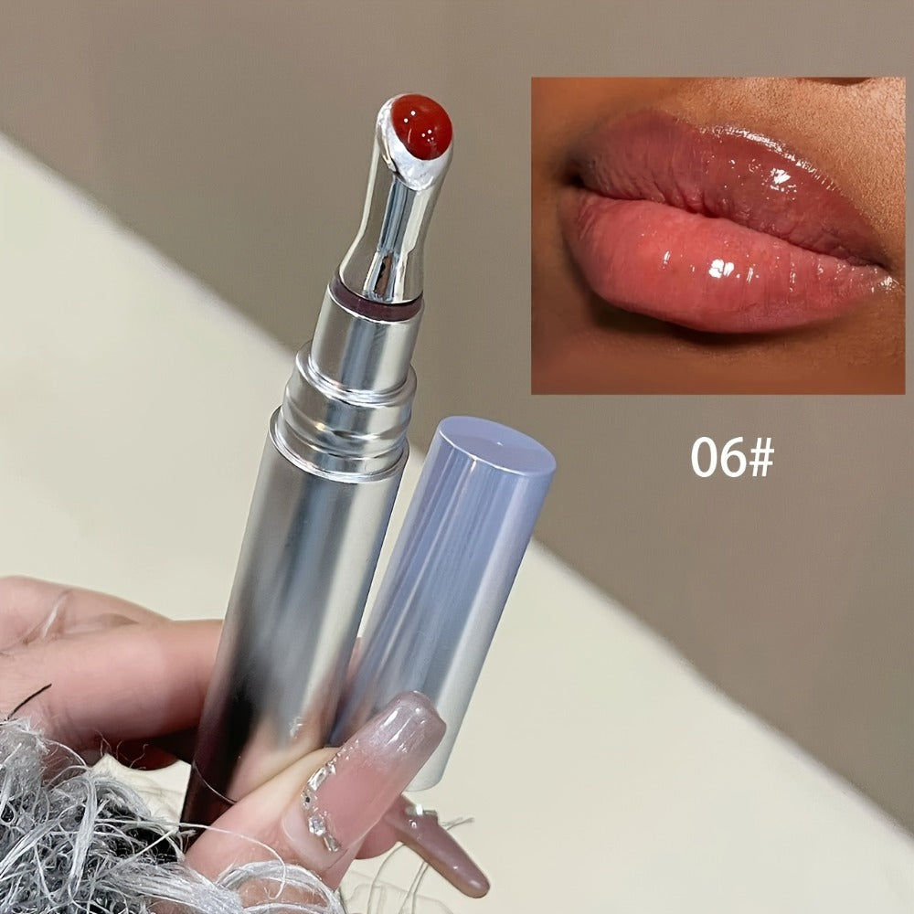 Tinted Lip Gloss Set 6pcs Plumping Vibrant Shine, Non-Drying Glossy Lip Balm for All Seasons, Festival Party Makeup — image 1