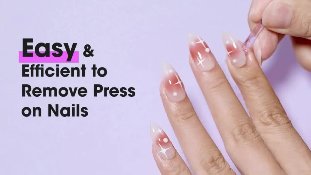 Nail Glue Remover 20ml Precision Needle Applicator Acetone Free – Fast Acting No-Mess Formula for Press On Nails Gel X Nail T