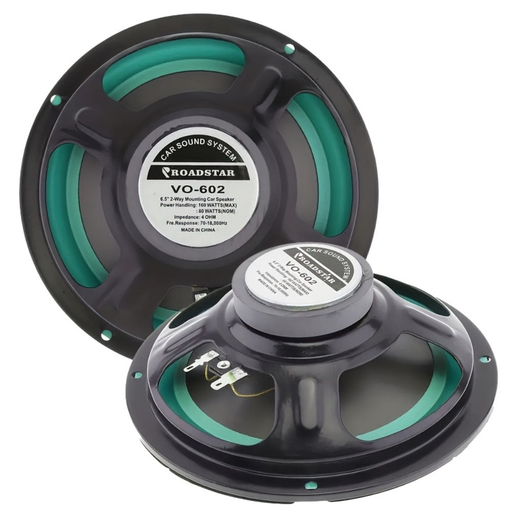 6.5 Inch Car Speakers 160W HiFi Coaxial Full Range – Universal Automotive Audio Stereo Speaker, Single or Pair — image 5