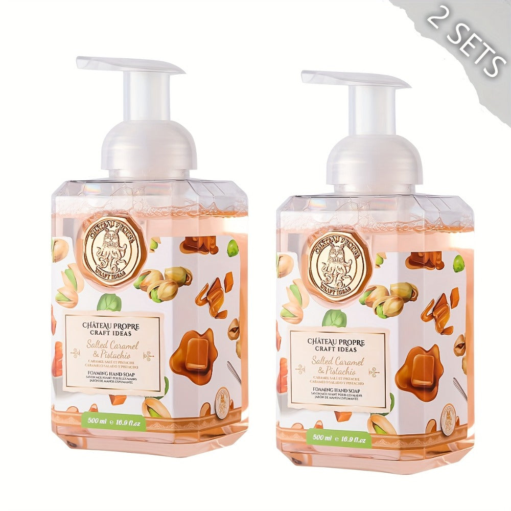 Foaming Hand Soap 500ml Moisturizing Gentle Foam Soap 8 Scents Vanilla Coconut Citrus Floral Fruity Deeply Hydrating Soft Han