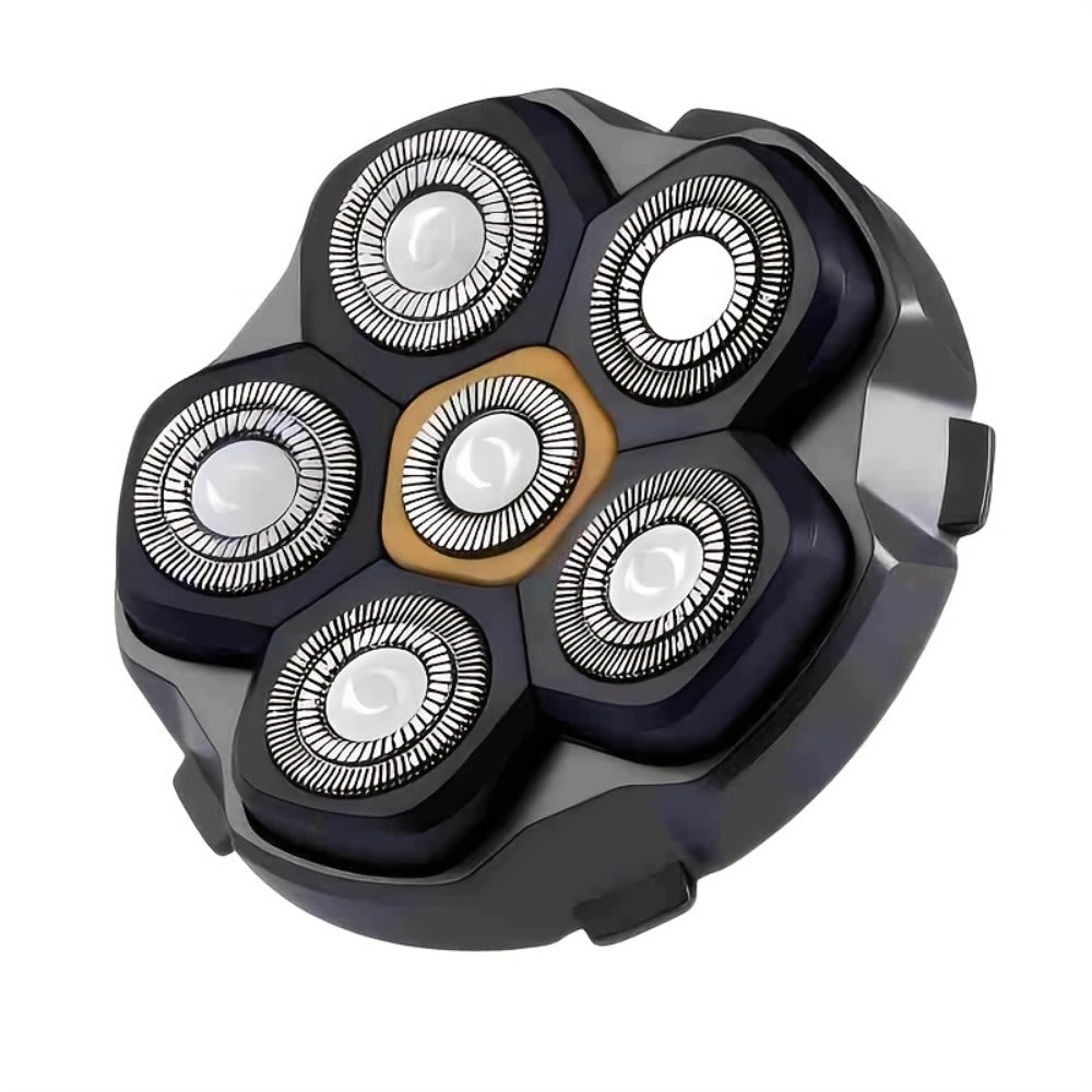 Electric Shaver 6D Dual-Ring Floating Blade with IPX7, Type-C Charging, LED Display and Nose Trimmer — image 4