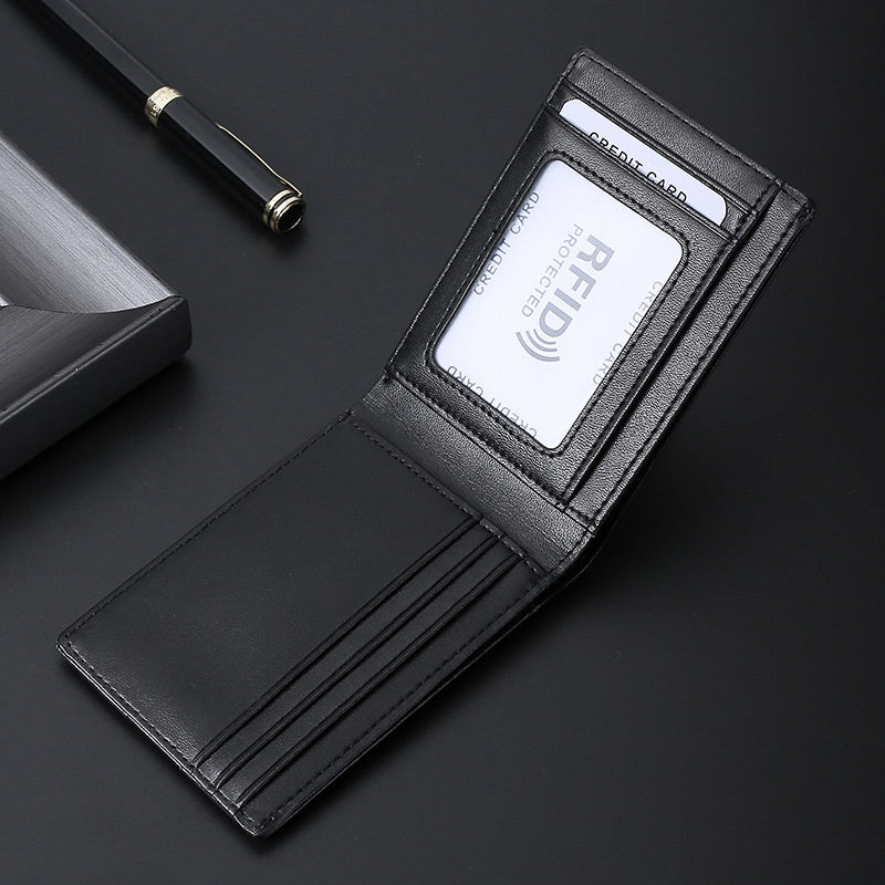 Multiple Card Slots RFID Anti-theft Credit Card Wallet