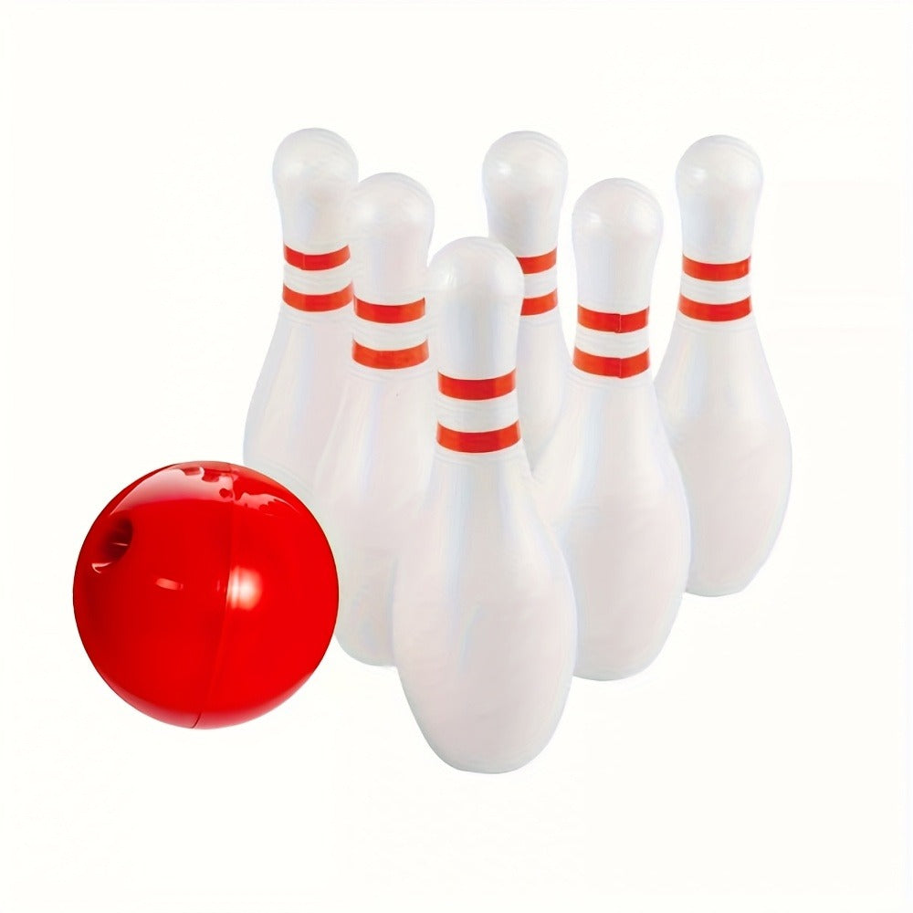 Kids Bowling Set Light Up Glow Pins & Ball, Indoor Outdoor Bowling Toy for Boys & Girls Ages 3+, Family Game Night — image 3