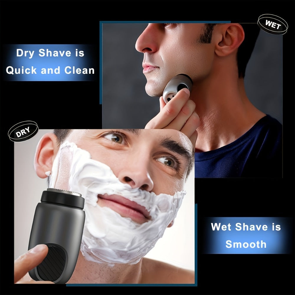 Electric Shaver Mini 1200mAh USB Rechargeable Pocket Razor in Five Colors for Daily Grooming — image 7