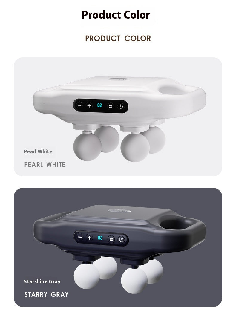 Rechargeable High-power Four-head Massager