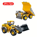 RC Excavator Toy 1:18 Scale 2.4GHz Remote Control with Metal Scoop 680-Degree Rotation Lights & Sound — image 1