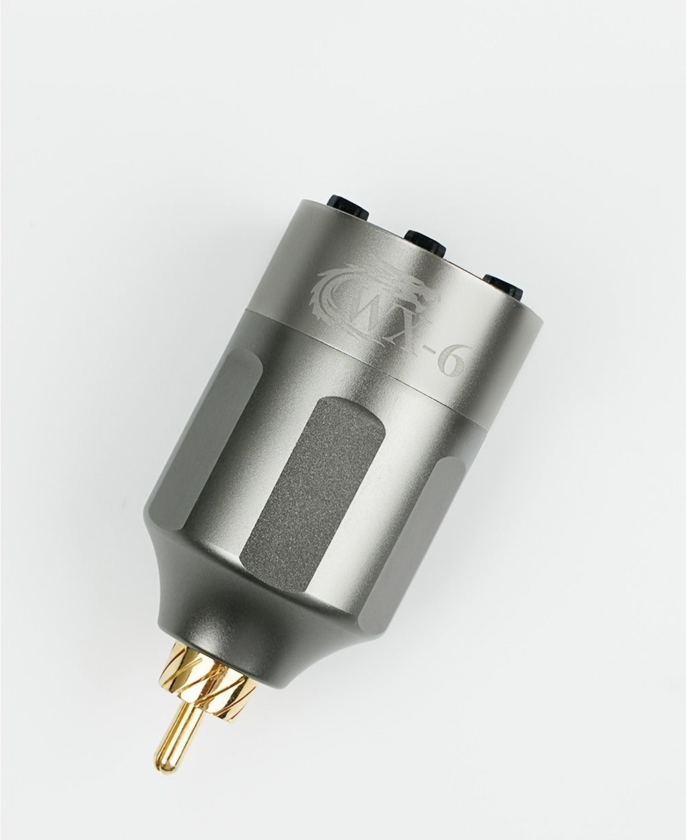 WX-6 Rechargeable Tattoo Power Supply with LED Display and Four RCA or DC Color Configurations — image 26