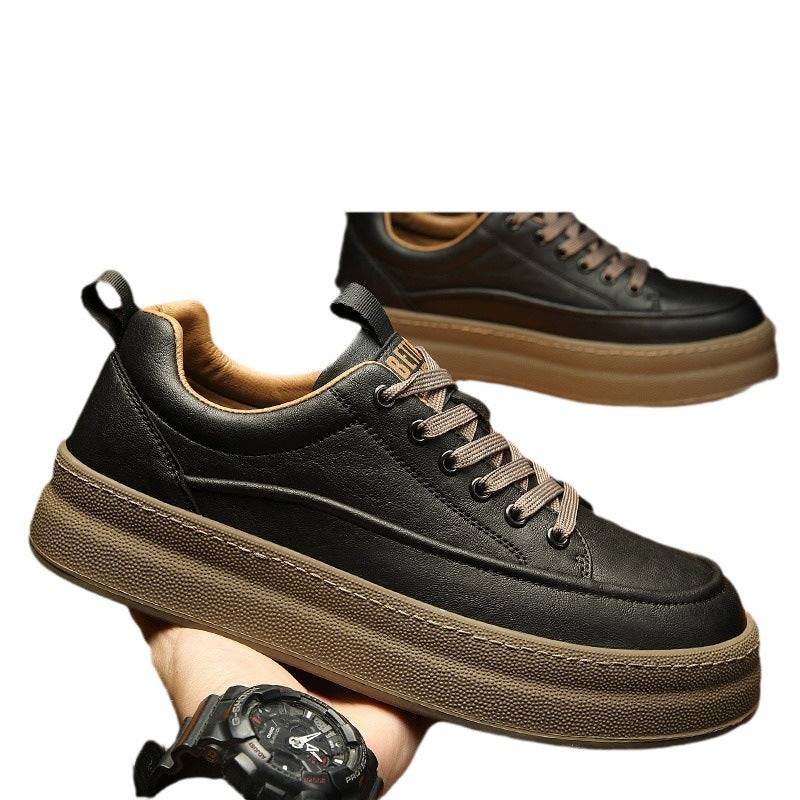 Men's Platform Sports Shoes - Four Season Versatile Casual Trainers