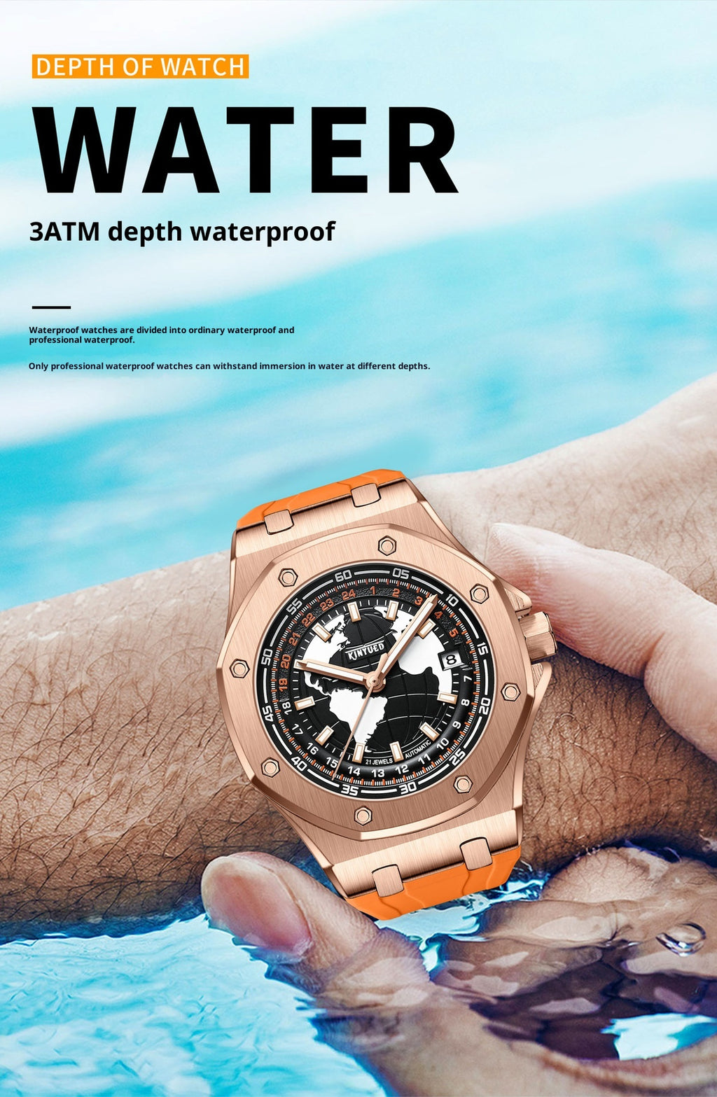Automatic Men's Hollow Mechanical Watch