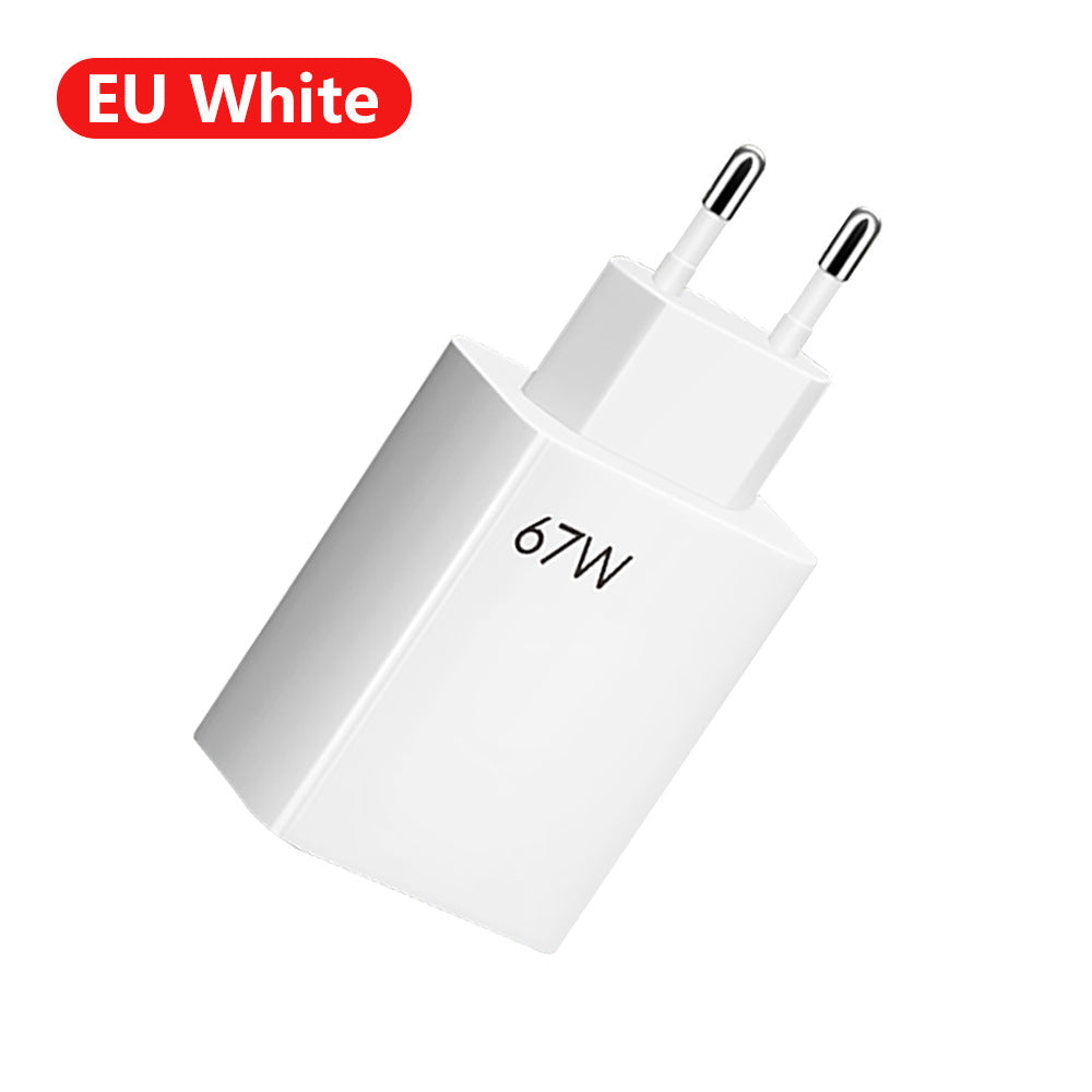 67W ultra fast charging charger with fast flash charging head - V.I.P Digital Presence