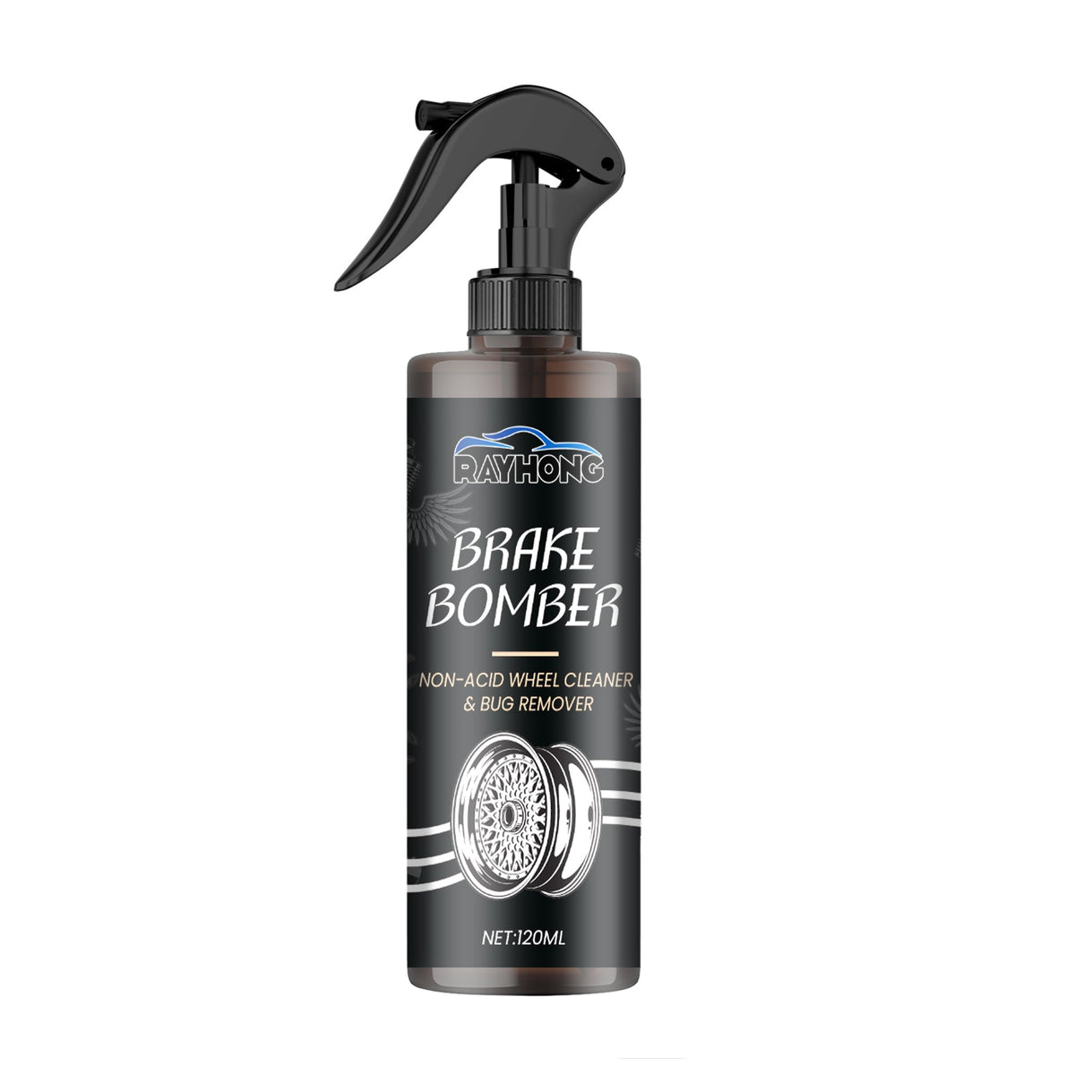 Wheel Cleaner, Car Wheel Hub Cleaning Stain Repair Removal Rust Polish
