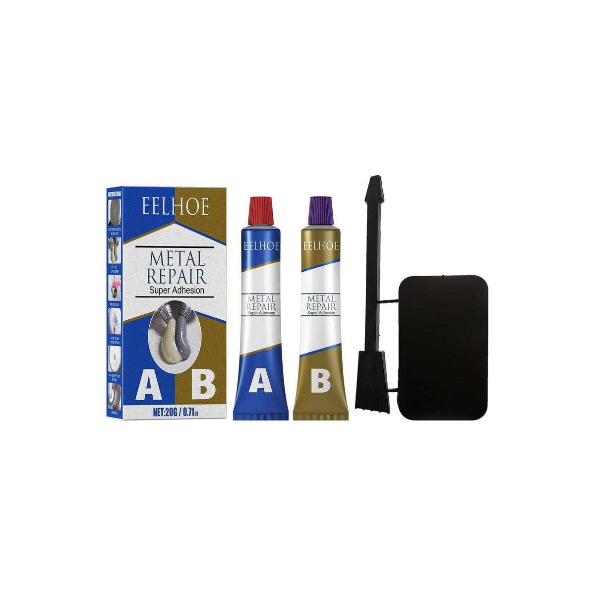 Metal Repair, High Temperature Welding Adhesive Metal Castings Crack Repair Agent Plugging Waterproof Electric Welding - V.I.P Digital Presence