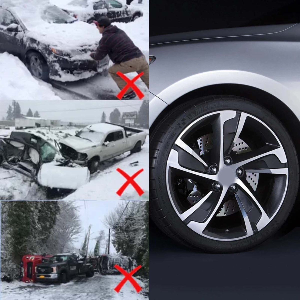 Snow Safe Anti Skid Spray, Winter Snowmobile Tire Protection And Maintenance Anti-Slip Agent