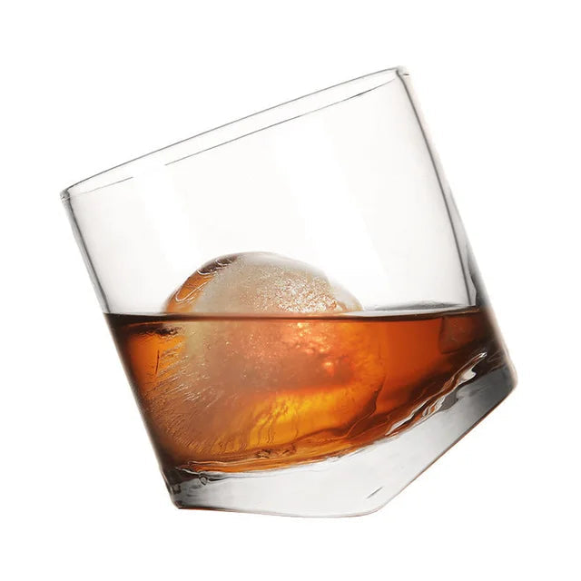Whiskey glass Tower Of Pisa Inclined Bottom  Wine Rock Glass For Bar NMD Brandy Snifer Chivas Whisky Drinking Cup Verre a Vin - V.I.P Digital Presence