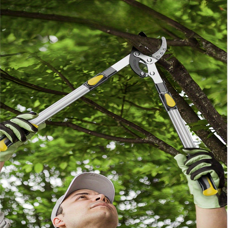 Telescoping Pruning Shears with Long Stretchable Handle – Bypass Lopper for Thick Branches & Daily Tree Pruning — image 2