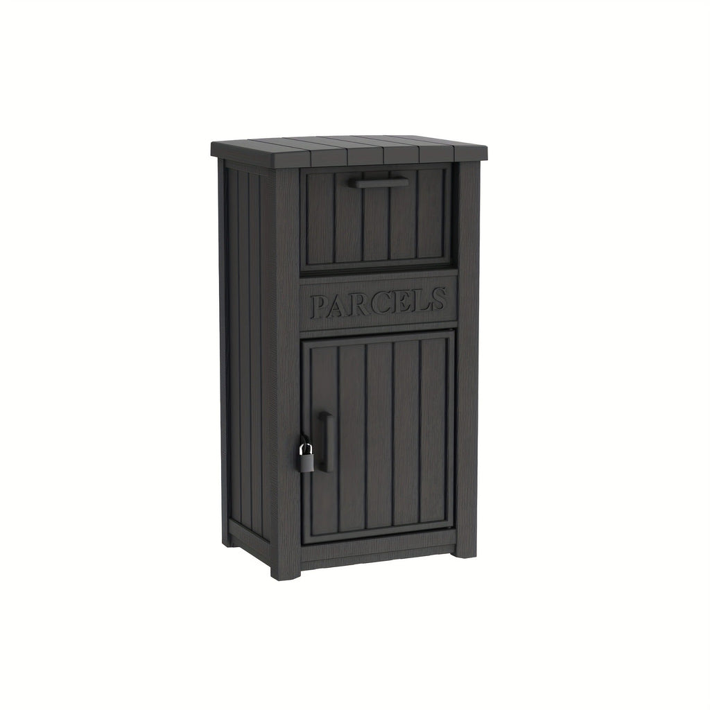 Lockable Outdoor Storage Box Waterproof Package Delivery Porch — image 3