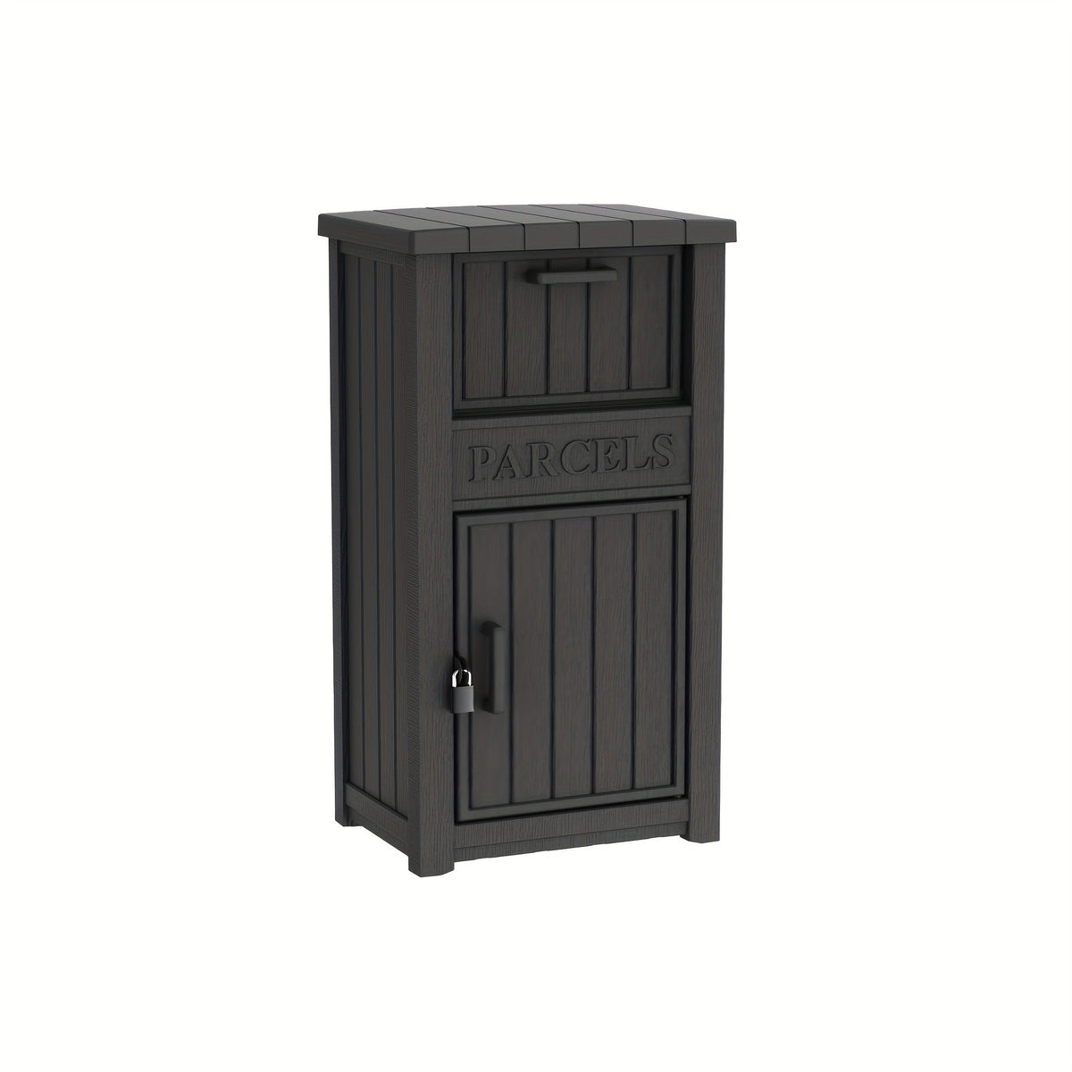Lockable Outdoor Storage Box Waterproof Package Delivery Porch — image 3