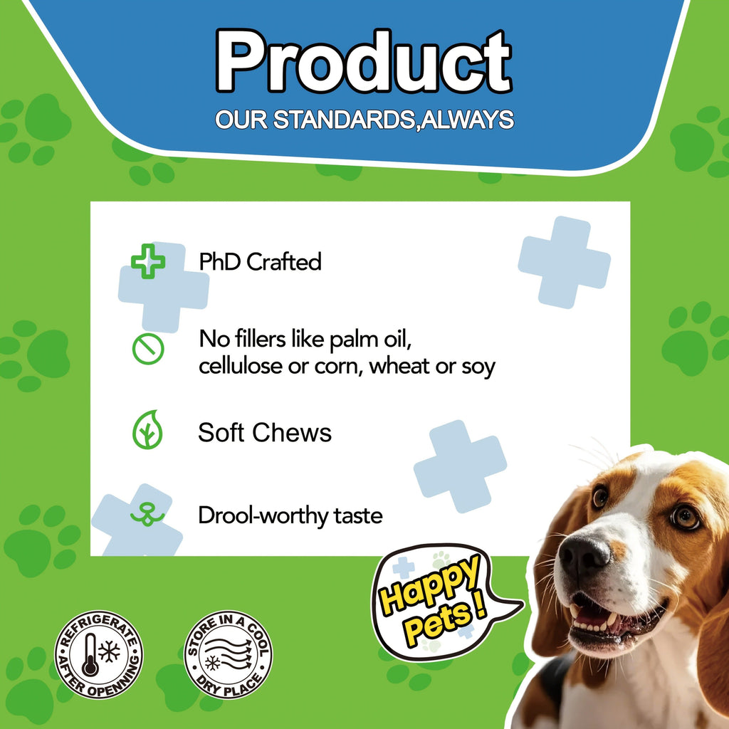 Dog Skin and Digestion Soft Chews with Colostrum, Fermentate and Astragalus, 90-Count Bottle — image 5