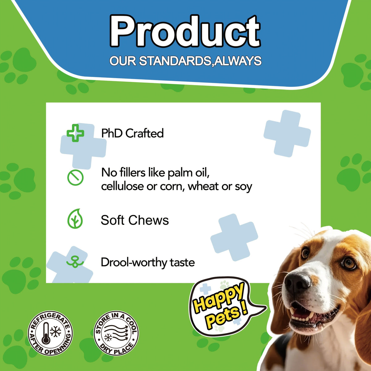 Dog Skin and Digestion Soft Chews with Colostrum, Fermentate and Astragalus, 90-Count Bottle — image 5