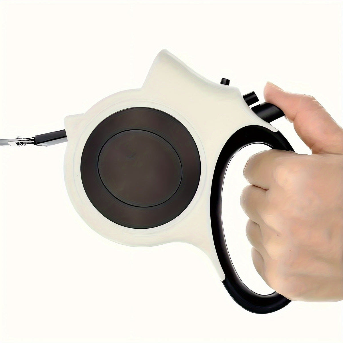 Retractable Dog Leash with 16-Foot Tape and Five Red, Black or Pink Light and No-Light Configurations — image 10