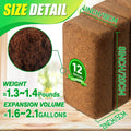 Coco Coir Bricks for Plants 1.32 LB Each Low EC pH Balanced — image 4
