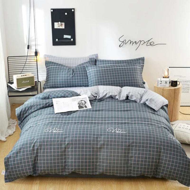 Regal Comfort™ Signature 100% Cotton Twill 4-Piece Bedding Set