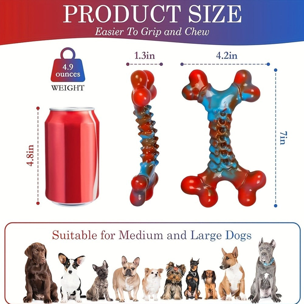 Dog Toy Orange Blue Braided Chew and Tug Bundle with 1, 2, 4 or 5-Piece Options for Large Dogs — image 13