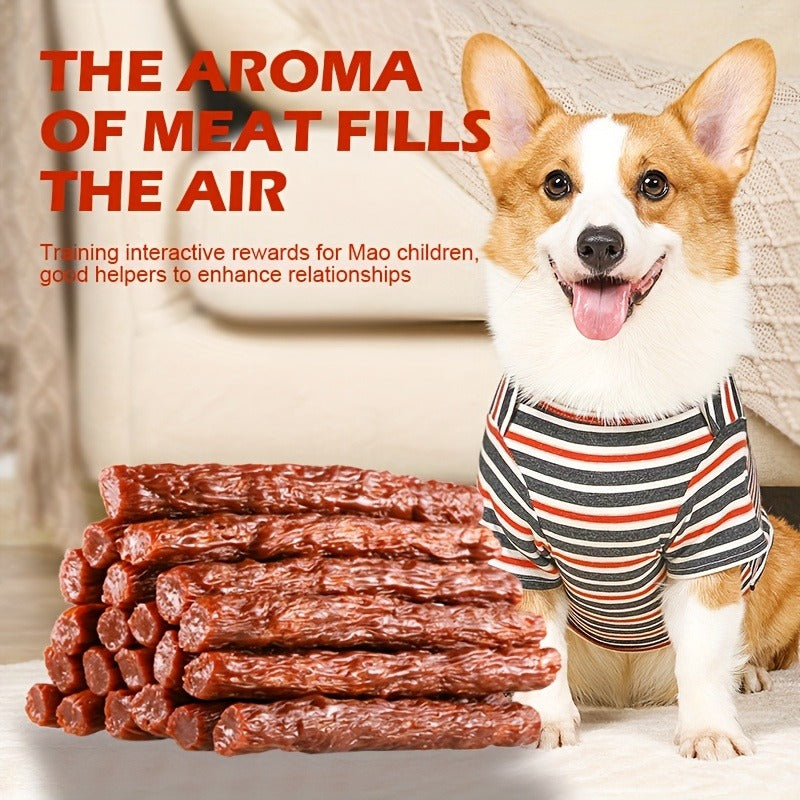 Dog Treats Beef Tendon Strips, Beef Cubes and Egg Yolk Bites in Seven 150g Variety Options — image 14