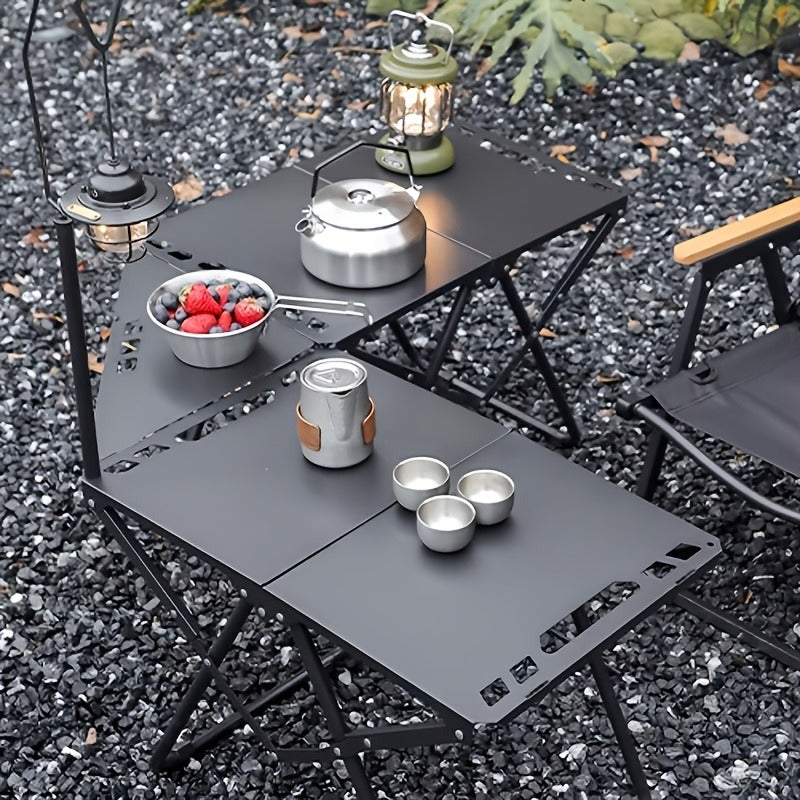 Folding Camping Table Portable Lightweight 3-Leg Outdoor Table for Picnic BBQ, for Camping, Travel and Outdoor Use — image 4