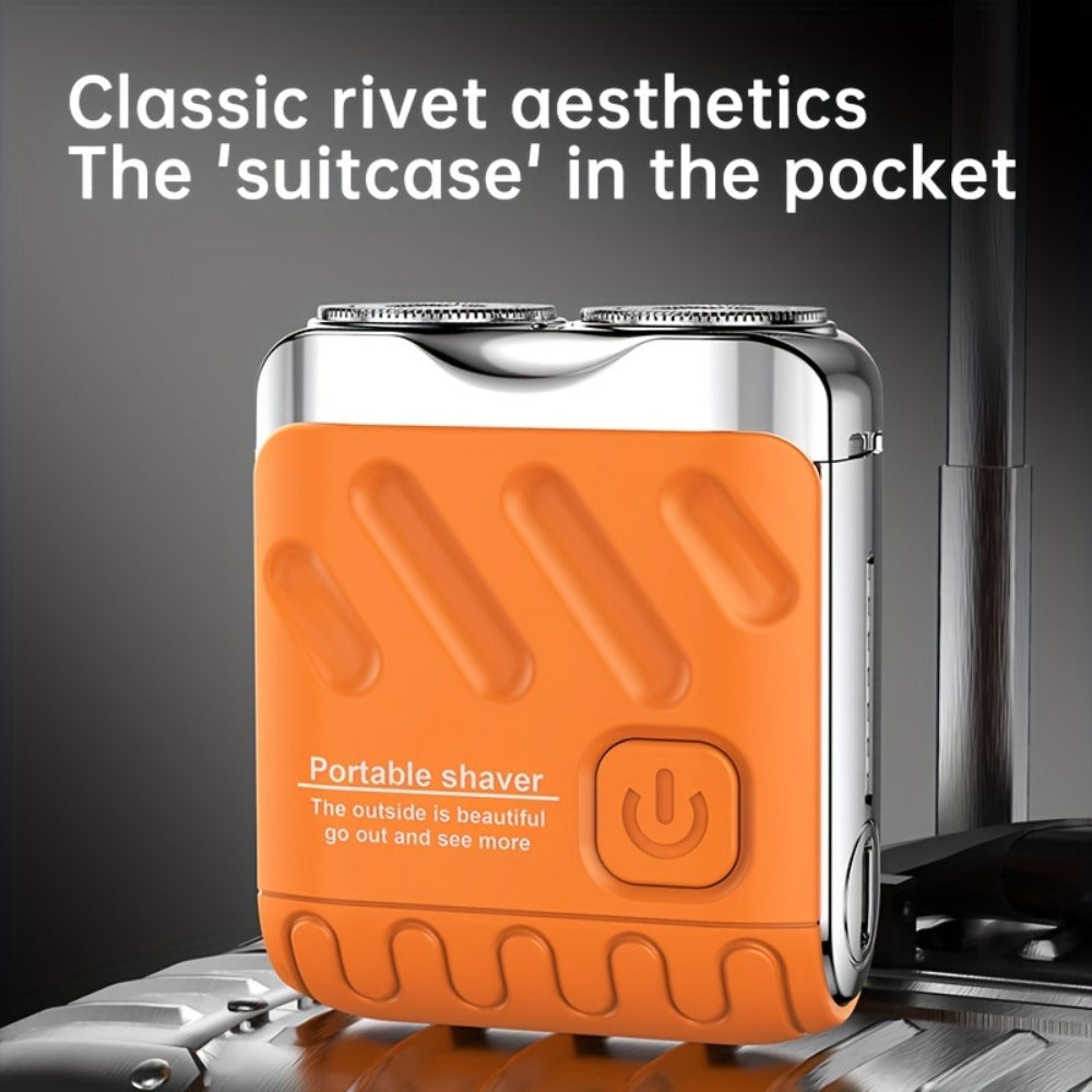 Electric Shaver Magnetic Dual-Blade Mini Razor with Two Speeds, USB Charging and Select Waterproof Options — image 8