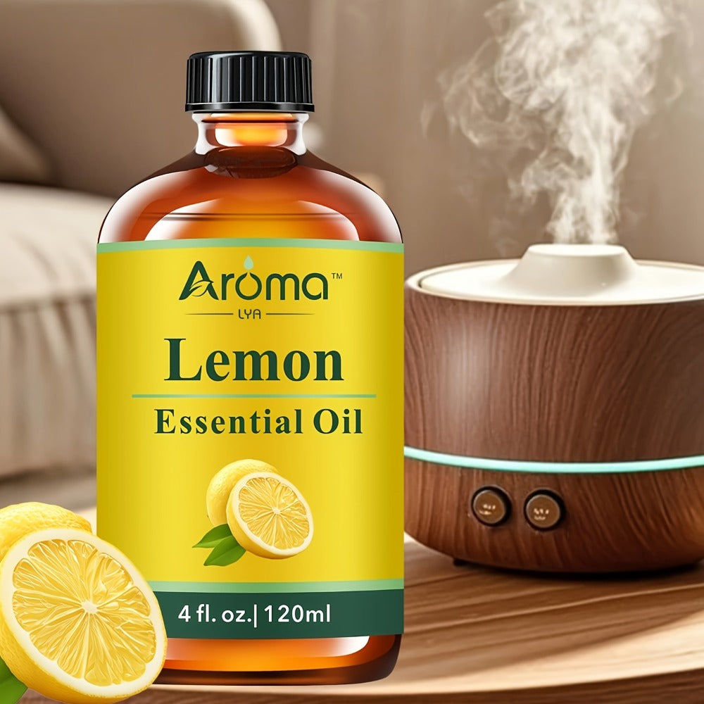 Essential Oil 115ml Multi-Scent Dropper Selection with Peppermint, Frankincense, Lemon, Rum or Cologne — image 1